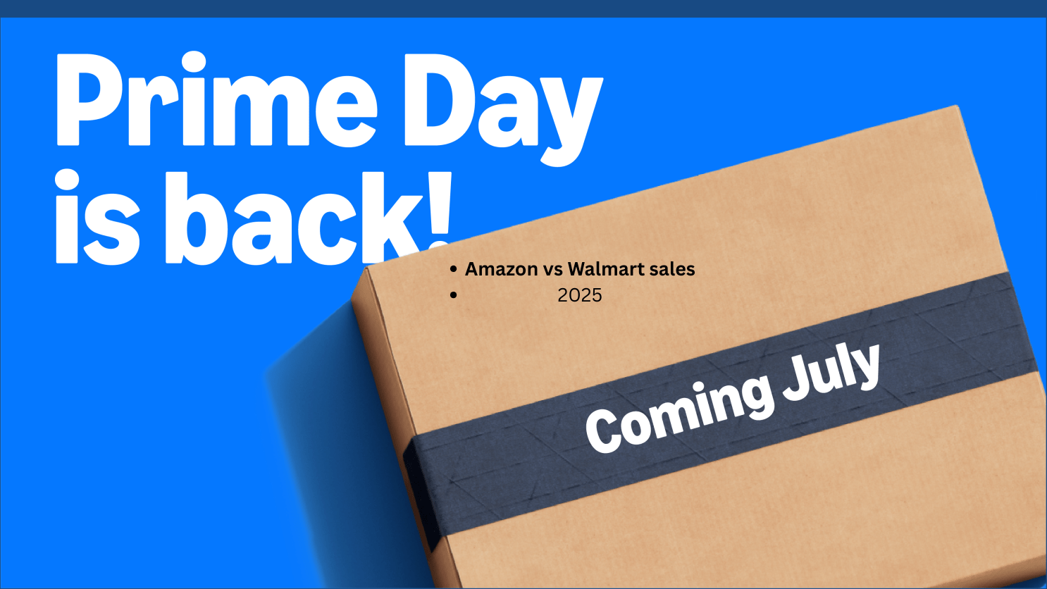 Amazon vs Walmart sales