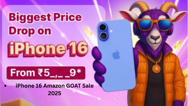 iPhone 16 Amazon GOAT Sale 2025