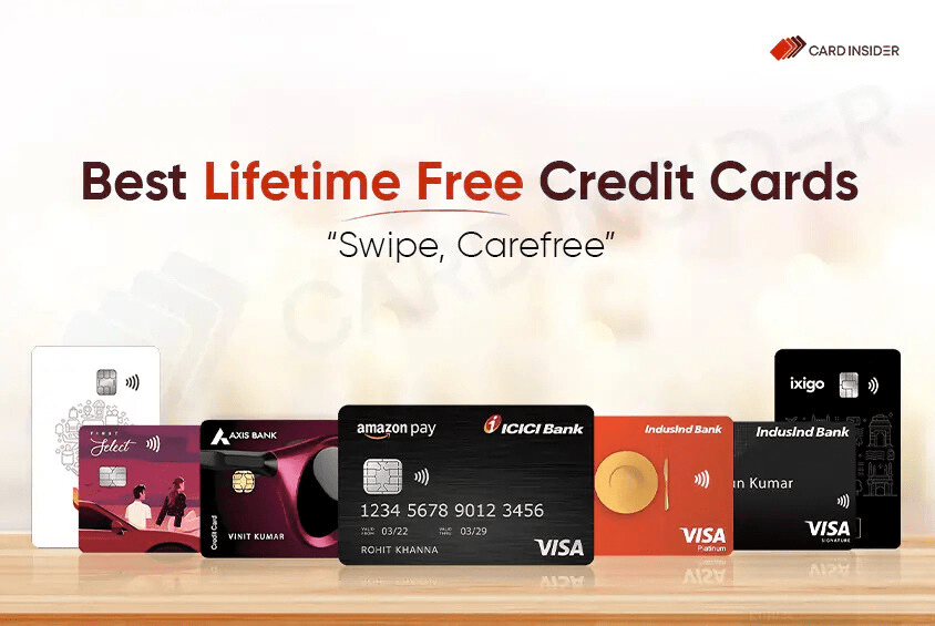 Lifetime free credit cards India