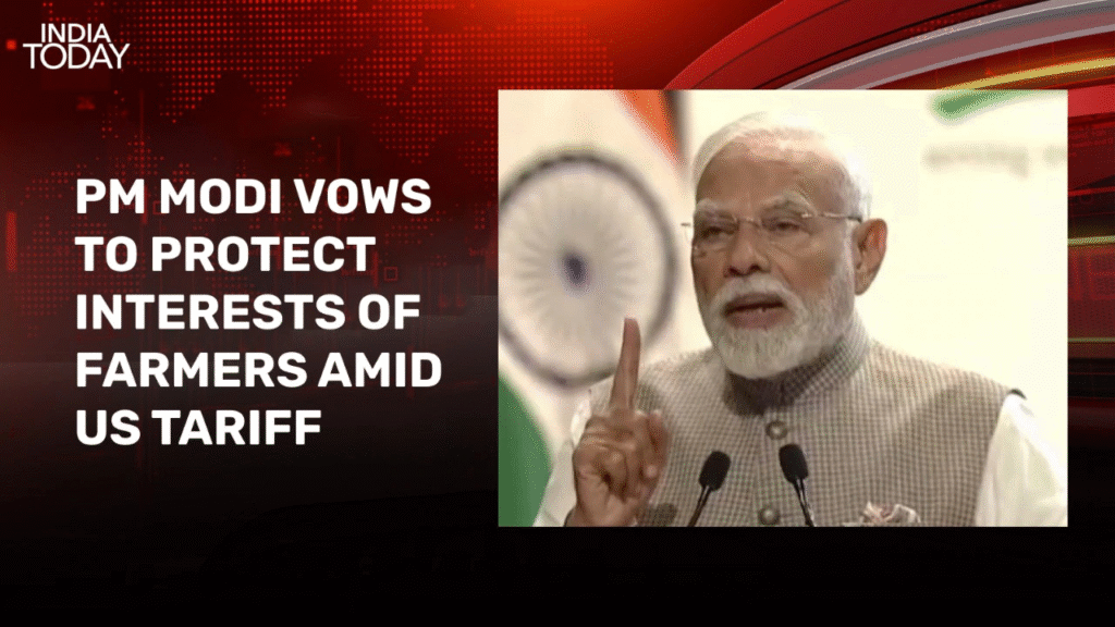 Modi on farmers protection