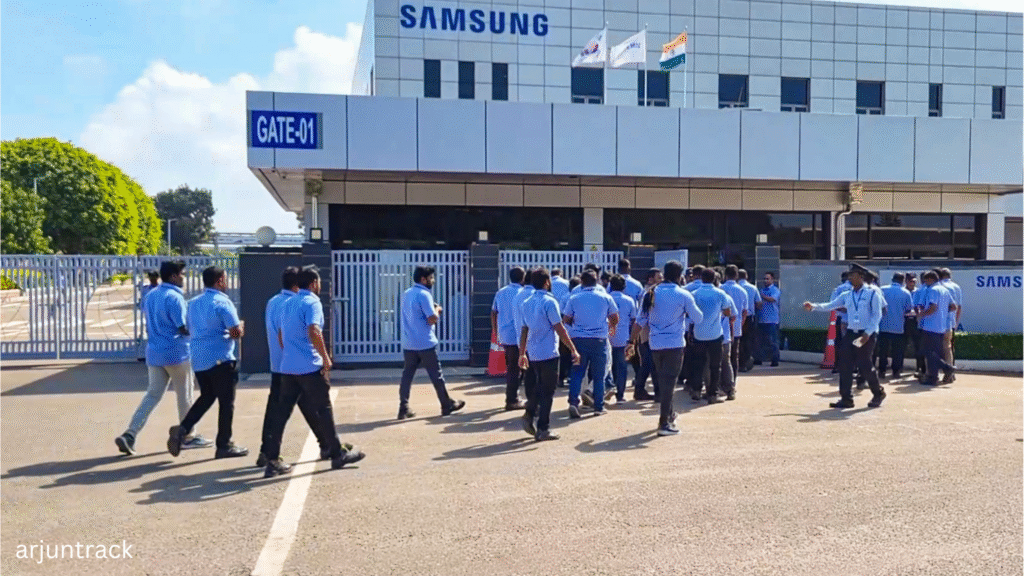 Samsung manufacturing India