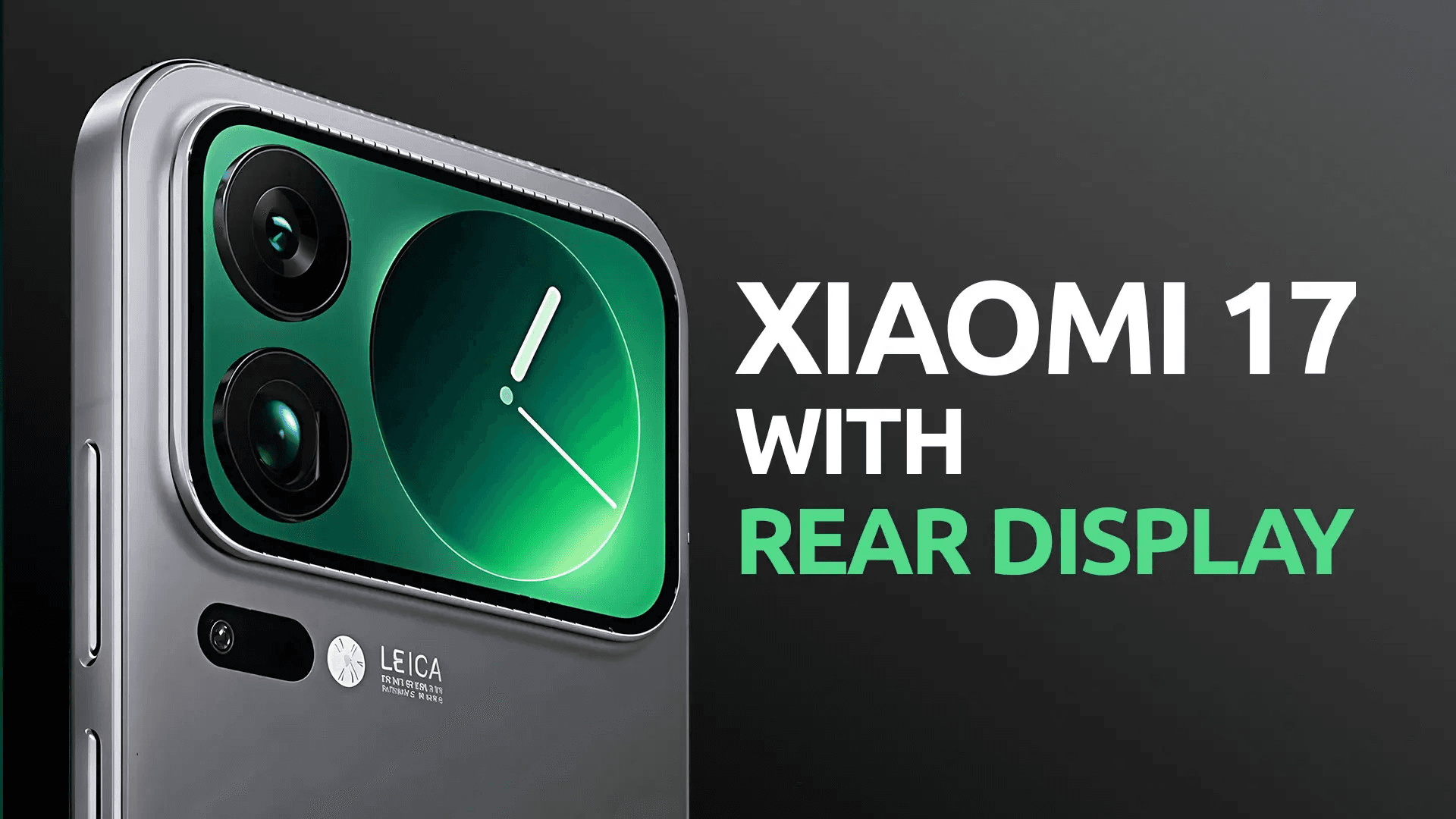 Xiaomi 17 Pro Tipped for September 2025 Launch: Dual-Screen Design and Triple 50MP Cameras Revealed 7 Xiaomi 17 Pro