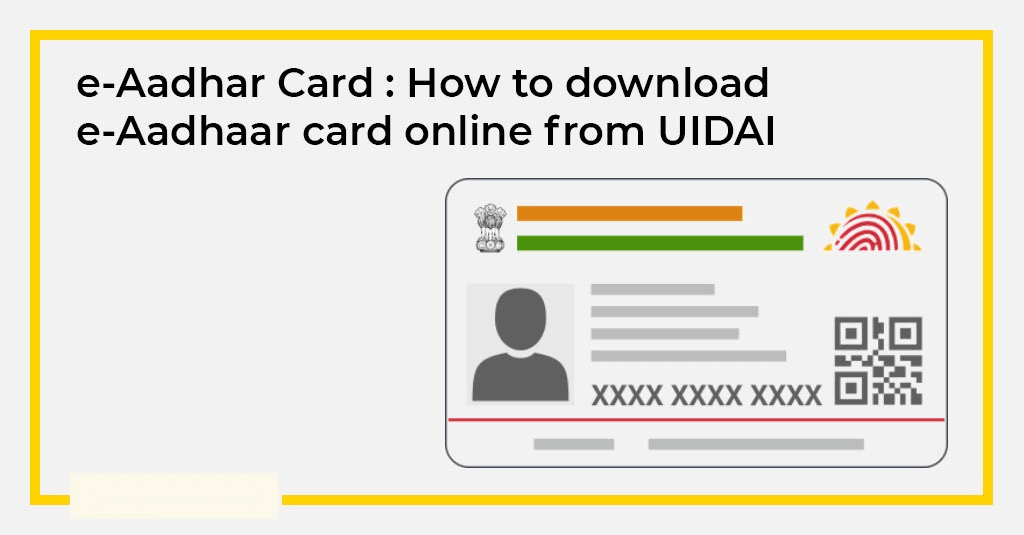 e-Aadhaar App Launch: Update Name, Address, DOB & Mobile in One Click – Full Details 1 e-Aadhaar app