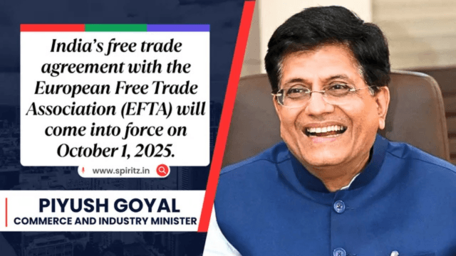 EFTA-India FTA to Unlock $100B Investment & 10 Lakh Jobs | Piyush Goyal | BT India@100 15 jobs India